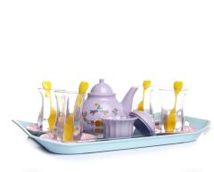 22 parça ince Belli Bardak Çay Seti Oyuncak evcilik