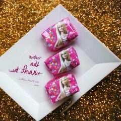 DZC KUZENLER AVM BARBİE  BOZUK PARA CÜZDANI 3 LÜ SET KIZ ÇOCUK çanta fermuarlı