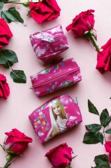 DZC KUZENLER AVM BARBİE  BOZUK PARA CÜZDANI 3 LÜ SET KIZ ÇOCUK çanta fermuarlı