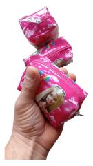 DZC KUZENLER AVM BARBİE  BOZUK PARA CÜZDANI 3 LÜ SET KIZ ÇOCUK çanta fermuarlı