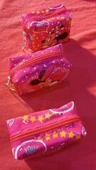 DZC KUZENLER AVM MİKİ MAUSE MICKEY BOZUK PARA CÜZDANI 3 LÜ SET KIZ ÇOCUK