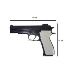 Boncuklu Tabanca Silah+ 5 Paket Boncuk 21 CM