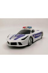 Full Fonksiyon Uzaktan Kumandalı Pilli Panter Polis Arabası 1/20 ölçek 20 cm