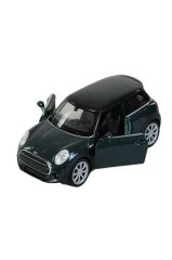 ÇEK BIRAK Metal Mini Cooper Çocuk Araba Oyuncak 12 CM YEŞİL