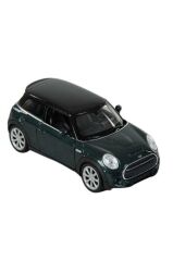 ÇEK BIRAK Metal Mini Cooper Çocuk Araba Oyuncak 12 CM YEŞİL