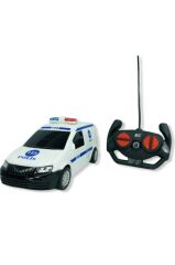 Uzaktan Kumandalı Pilli Polis Araba Ilk Yardım Araçları Full Fonksiyon ışıklı sesli 1:18
