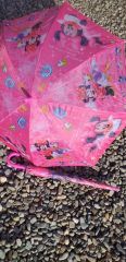 DZC KUZENLER AVM PEMBE KIZ ÇOCUK ŞEMSİYE MİCKEY MOUSE DİSNEY