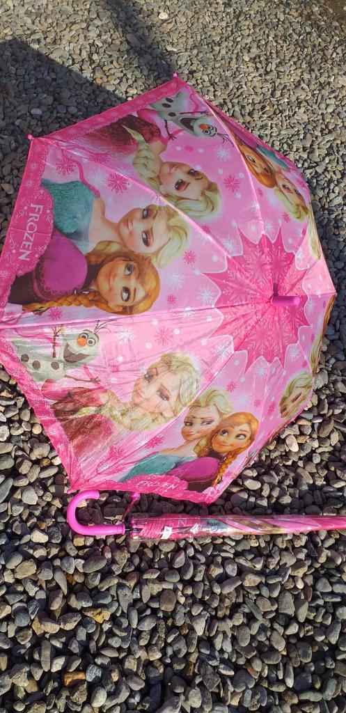 DZC KUZENLER AVM PEMBE KIZ ÇOCUK ŞEMSİYE FROZEN ELSA ANNA