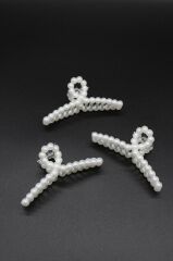 Incili Toka Büyük Boy Mandal Toka 3 Adet