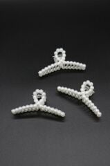 Incili Toka Büyük Boy Mandal Toka 3 Adet