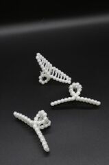 Incili Toka Büyük Boy Mandal Toka 3 Adet