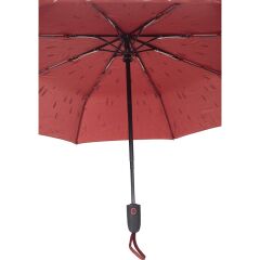 DZC KUZENLER AVM YAĞMUR DAMLA DESEN FULL OTOMATİK ŞEMSİYE ÇANTA BOY