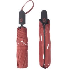 DZC KUZENLER AVM YAĞMUR DAMLA DESEN FULL OTOMATİK ŞEMSİYE ÇANTA BOY