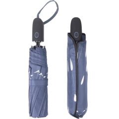 DZC KUZENLER AVM YAĞMUR DAMLA DESEN FULL OTOMATİK ŞEMSİYE ÇANTA BOY