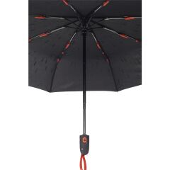 DZC KUZENLER AVM YAĞMUR DAMLA DESEN FULL OTOMATİK ŞEMSİYE ÇANTA BOY SİYAH