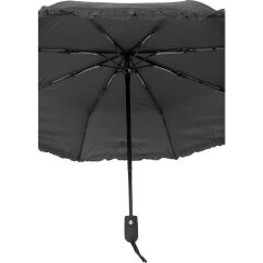DZC KUZENLER AVM FULL OTOMATİK RÜZGARA DAYANIKLI ÇANTA BOY KADIN ŞEMSİYE SİYAH