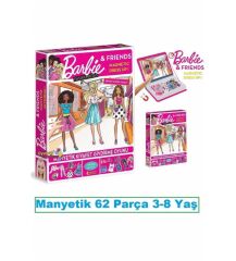 Barbie Fashionistas Manyetik Kıyafet Giydirme Oyunu 62 Parça OYUNCAK PUZZLE YAPBOZ