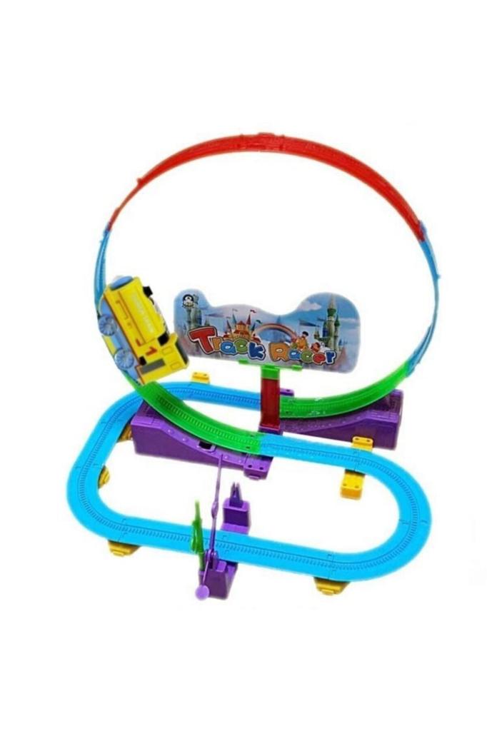 Işıklı Klasik Tur Treni 32 Parça oyuncak tren pilli