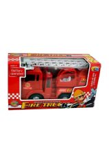 Çarp Dön Pilli Oyuncak Itfaiye Merdivenli Sesli Pilli itfaiye