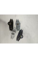 Kadın Sonsuzluk Model 4 Adet Büyük Boy 11 Cm Mandal Toka Seti