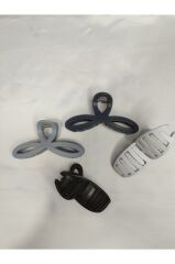 Kadın Sonsuzluk Model 4 Adet Büyük Boy 11 Cm Mandal Toka Seti