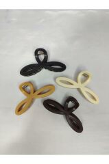 Kadın Sonsuzluk Model 4 Adet Büyük Boy 11 Cm Mandal Toka Seti