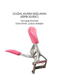 Kirpiklere Zarar Vermeden Şekil Veren Kirpik Kıvırıcı alet makina