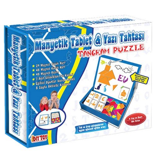 Manyetik Tablet Egitim Seti Ve Yazı Tahtası Tangram