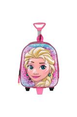 DZC KUZENLER AVM ÇEKÇEKLİ ELSA SIRT ÇANTA KREŞ ANAOKUL GÜNLÜK VALİZ KIZ ÇOCUK ÇANTASI