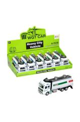 Metal kafa Tanker Kamyon Tekli Die Cast oyuncak