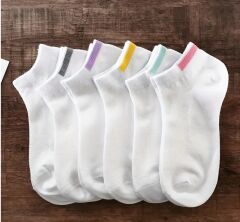 5 Çift Sevimli  Desenli Kadın/kız çorap dikişli ayak bileği düşük kesim genç Çorabı  36-40