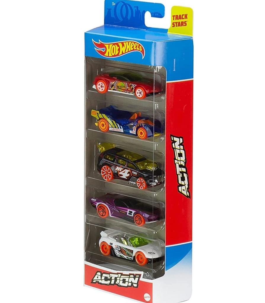 HOTWHEELS 5'li METAL Araba Seti TACK STARS