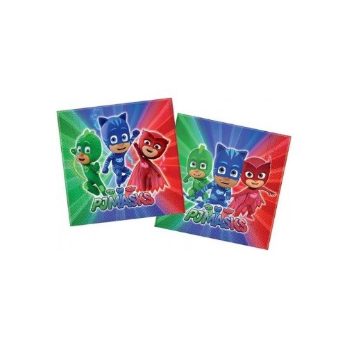 DZC KUZENLER AVM PJ MSKS 33X33 16 ADET PEÇETE PİJAMASKELİLER RESİM KARAKTERLİ HEDİYELİK KONSEPT