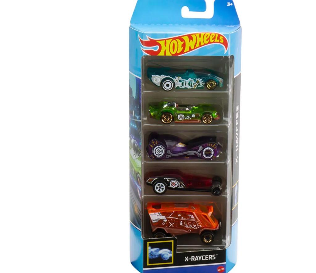 DZC KUZENLER AVM HOTWHEELS 5 Lİ METAL ARABALAR DEMİR ERKEK OYUNCAK ARAÇ SET