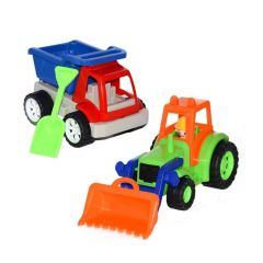 Can Oyuncak İkili Set Traktör Kamyon