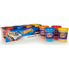 Oyun Hamuru 4'lü Paket - (4 x 100 gr) HotWheels