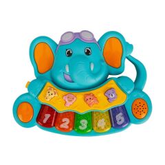 Masalcı Babycim Eğitici Sesli Işıklı Fil Piyano Masalcı oyuncak