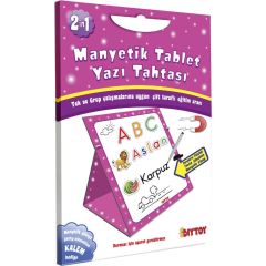 Manyetik Tablet Yazı Tahtası - Pembe