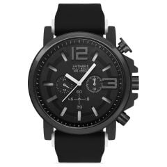 slikon kordon mekanizmalı analog saat genç spor unısex erkek kol saati