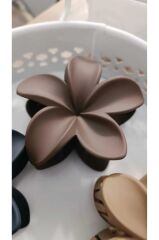 6 LI LOTUS MANDAL SAÇ TOKASI (kahve gri) PASTEL