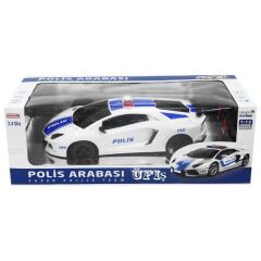 DZC KUZENLER AVM UZAKTAN KUMANDALI POLİS ARABASI FULL FONKSİYON ŞARJLI 32 CM 1:12 ÖLÇEK DEV OYUNCAK