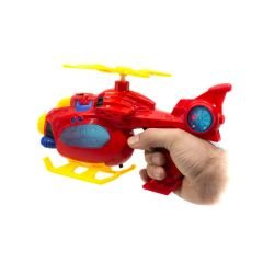 DZC KUZENLER AVM DUMAN ÇIKARAN PİLLİ HELİKOPTER OYUNCAK PİLLİ IŞIKLI SESLİ AKTİVİTE OYUNCAK