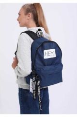 DZC KUZENLER AVM Unisex Hugbag Sırt Çantası Spor Okul Outdoor Laptop Çanta HEY CÜZDANLI