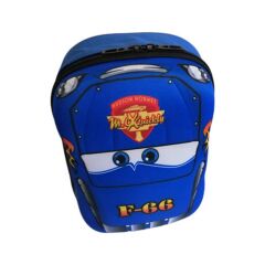 DZC KUZENLER AVM  Anaokulu Kreş Sırt Çantası 3-6 Yaş Çocuk Yarış Arabası 5d Boyutlu BÜYÜK BOY