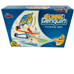 Oyuncak Merdiven Çıkan Penguen Döndolaş Oyunu Işıklı sesli