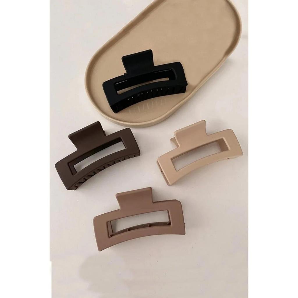 Kadın Mandal Toka Xxl Dikdörtgen Mandal Toka