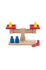 Play Wood Kutulu Ahşap Terazi çocuk oyuncağı