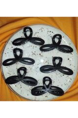 Kadın Sonsuzluk Model 6 Adet Büyük Boy 11 Cm Mandal Toka Seti