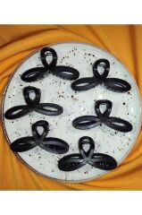 Kadın Sonsuzluk Model 6 Adet Büyük Boy 11 Cm Mandal Toka Seti