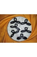 Kadın Sonsuzluk Model 6 Adet Büyük Boy 11 Cm Mandal Toka Seti